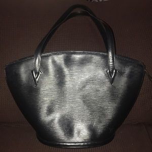 Louis Vuitton Saint Jacques Epi Black GM